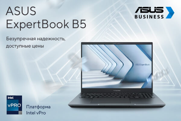Выгодные цены на ноутбуки Asus Expertbook